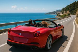 voiture de luxe et vacances